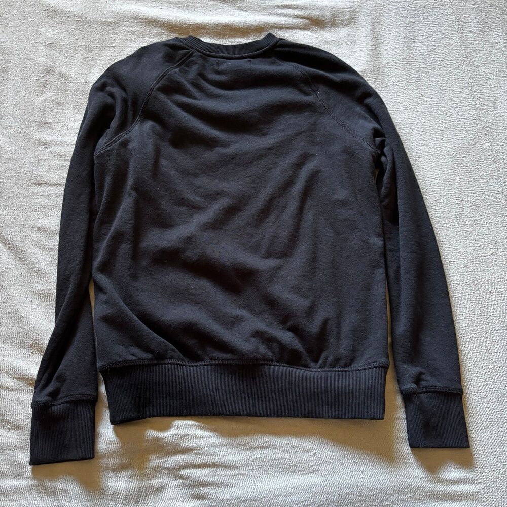 Spiritual Gangster Black Embroidered "Love" Pullover Sweatshirt - Picture 2 of 5